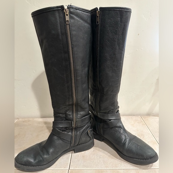 Aldo knee high leather women’s boots, size 8 - Picture 4 of 7